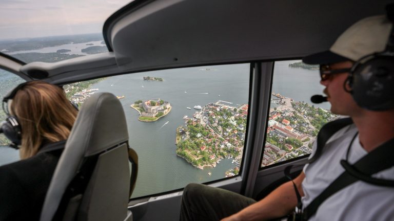 1 vaxholm looking over vaxholm