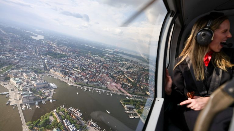 5 stockholm looking over gamla stan excited