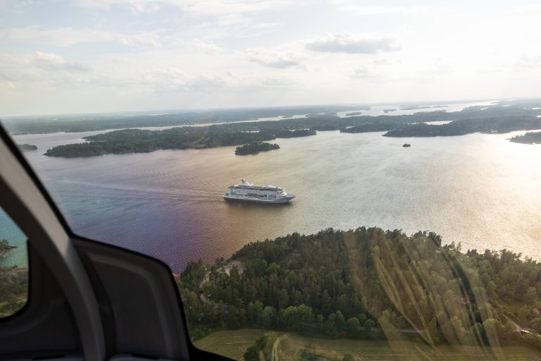 7 vaxholm sight on cruise ship